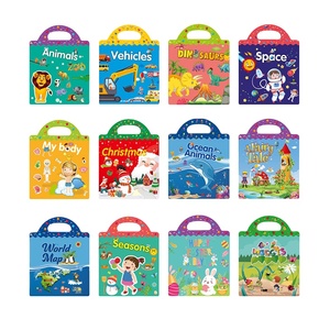 Vente en gros de livre d'autocollants <span class=keywords><strong>pour</strong></span> enfants, réutilisables et étanches, respectueux de l'environnement - Product Image 2