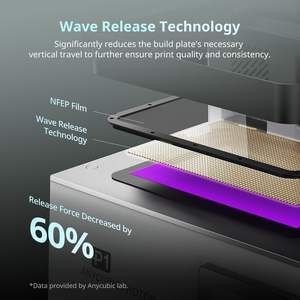 Imprimante 3D Anycubic Photon P1 160x160x180 mm, impression résine DLP avec écran LCD mono 10,1 pouces et prise en charge de matériaux bicolores - Product Image 4