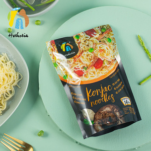 Noodles Shirataki senza zucchero a basso contenuto calorico per la dieta Keto Vegan Instant Oat Konjac Noodle Non-ogmo Low GI Fast Food Pasta - Product Image 6