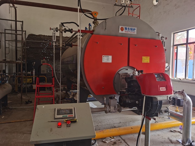 Hot Sell  Steam Generator 500kg Fired 1000 Kg / H 4 Ton Gas Steam Boiler
