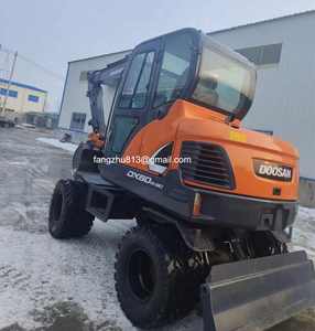 รถขุดล้อยาง Doosan DX60w มือสองจากเกาหลี รถขุดล้อยาง Doosan DX60 นำเข้าพร้อมบรรจุภัณฑ์เดิม - Product Image 4