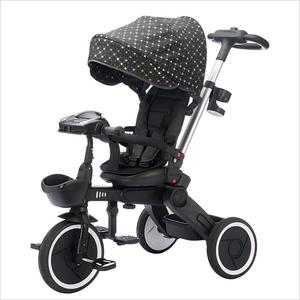 Vente en gros de tricycle multifonctionnel nouveau modèle CHAUD avec pneu en PU 12 pouces/10 pouces guidon en <span class=keywords><strong>TPR</strong></span> tricycle pliable en vente - Product Image 3