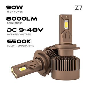 Nuevo 180 vatios H7 H8 H9 H11 H4 LED faro delantero bombillas Triple calor tubos diseño para Peugeot 208 faros Citroen C5 luces - Product Image 2