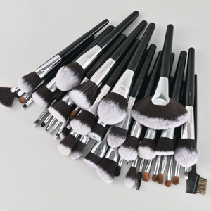 Ensemble de pinceaux de <span class=keywords><strong>maquillage</strong></span> professionnels Ms.Miau, 40 pièces, poils naturels, manches en bois, pour le <span class=keywords><strong>maquillage</strong></span> du visage, le mélange de fond de <span class=keywords><strong>teint</strong></span>, les ombres à paupières - Product Image 2