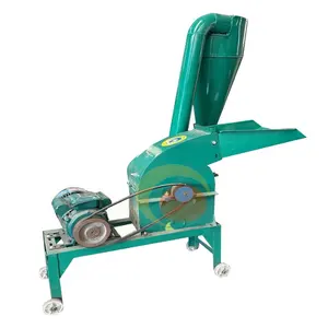 Máquina trituradora de ração animal para grama de grande capacidade, triturador de palha de silagem, máquina misturadora de ração com triturador