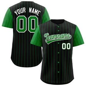 Maillots de baseball unisexe en gros, respirants, vierges, avec logo sublimé et motifs brodés pour garçon - Product Image 3