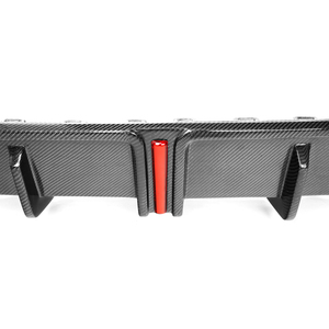 Difusor Trasero de Fibra de Carbono Estilo <span class=keywords><strong>KB</strong></span> A6 C8 con Luz, Difusor de Parachoques para Audi A6 Sline C8 Sports 2019 2020 - Product Image 6