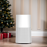 Purificateur d'air portable OEM avec affichage de la qualité de l'air, filtre HEPA H13 et filtre à charbon véritable