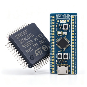 Carte de développement HT STM32F103C8T6 STM32F103CBT6 BluePill ARM Cortex M3 compatible Arduino, téléchargement de programmes STM32, IoT Ex - Product Image 1