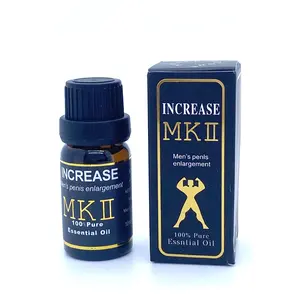 MK2 uomo pene ispessimento crescita del cazzo ritardo sessuale permanente oli essenziali ingrandimento del pene olio MK II nero