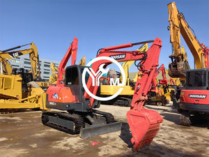 Excavatrice hydraulique d'occasion Doosan DH60-7 de marque coréenne, excavatrice sur chenilles d'occasion, matériel de construction à vendre - Product Image 5
