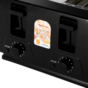 RAF 1300w efficace en acier inoxydable automatique électrique machine à <span class=keywords><strong>pain</strong></span> Sandwich 4 tranches <span class=keywords><strong>grille</strong></span>-<span class=keywords><strong>pain</strong></span> petit déjeuner Double <span class=keywords><strong>pain</strong></span> <span class=keywords><strong>grille</strong></span>-<span class=keywords><strong>pain</strong></span> - Product Image 2