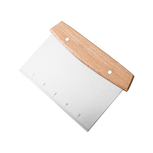 Beechwood Handle Stainless Steel BBQ Spatula Heat Resistant Grill Cooking Tool - Product Image 2