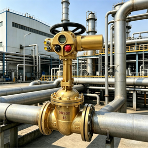 Actionneur de vanne électrique antidéflagrant Ex Iib <span class=keywords><strong>T4</strong></span> Ip67 étanche pour les emplacements industriels dangereux - Product Image 2