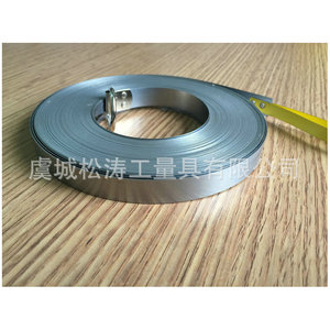 Carbon Steel Tape Measure 30M 1.4*12.5mm Self Winding Manual Return Metric Measuring Ruler - Product Image 4