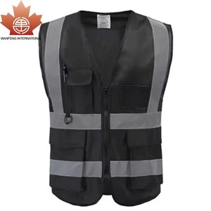 Bán Cá Nhân Phản Quang An Toàn Vest Cho Ca Đêm Công Nhân Tùy Chỉnh Logo Chống Nước Hoàn Hảo Cho An Ninh Công Việc Ngoài Trời - Product Image 4