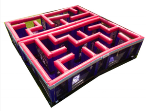 Maison gonflable géante <span class=keywords><strong>de</strong></span> rebond, jeu <span class=keywords><strong>de</strong></span> labyrinthe d'étiquette Laser pour les enfants - Product Image 2
