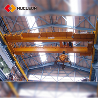 Harga Terbaik Crane Overhead Listrik Tipe QD 25Ton 40Ton Double Beam Crane untuk Penanganan Material Gudang