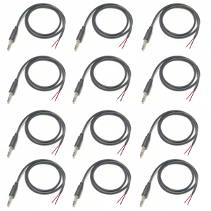 Kabel Pengganti 3.5mm Male Plug ke Ujung Terbuka Tanpa Pelindung TS <span class=keywords><strong>2</strong></span> Pole Mono 1/8 3.5mm - Product Image 6