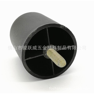 Plastic Furniture <b>Leg</b> 50mm Diameter 60mm Height With M8x25mm Screw <b>For</b> <b>Sofa</b> And Table - Product Image 2