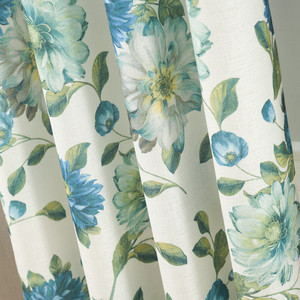 Tende Finestra Di Lusso Della Decorazione Della Tenda Pannelli di Lino Tessuto di Stampa Tende Privacy Tendaggi per La <span class=keywords><strong>Casa</strong></span> Soggiorno - Product Image 3