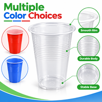 Gobelet en plastique jetable de qualité alimentaire PP 480 ml 16 oz Gobelet transparent pour salade de fruits, jus, boissons