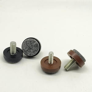 Pieds de meuble en plastique durables et silencieux de 8 pouces, patins de support de hauteur réglable pour armoires - Product Image 1