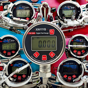 Manómetro Hidráulico con Pantalla LCD, Dial de 60 mm, Medidor Digital M20*1.5, Precisión del 0.5%, Dial de 100 mm, -0.1~100Mpa - Product Image 4