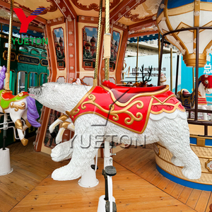 12 16 Places Kiddie Rides Petit Animal <span class=keywords><strong>Thème</strong></span> Mini Parc D'attractions Enfants Carrousel Enfants Merry Go Round Cheval Carrousel à vendre - Product Image 4