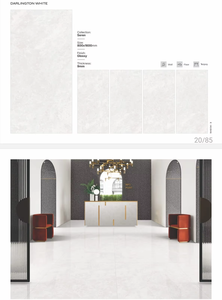 Buy 800x1600mm Glossy Porcelain Tiles Modern Design Floor and Wall Tiles for Outdoor Hall Bathroom Use By Exporters - Product Image 6