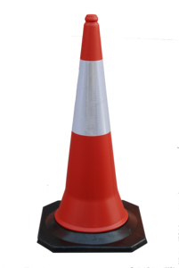 พีวีซีกรวยจราจรนำสัญญาณไฟจราจร - Product Image 2