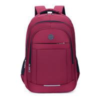 Sac à dos pour ordinateur portable imperméable Oxford réfléchissant 15,6 pouces pour étudiants, voyages, collège, école