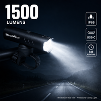 Lampe frontale portable pour vélo, autonomie de 9 heures, pour VTT, vélo électrique, aventures nocturnes en plein air, accessoires de vélo