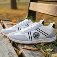 Chaussures respirantes Hongyan pour hommes, chaussures de sport tendance et polyvalentes à semelle épaisse, chaussures de course décontractées, chaussures de papa