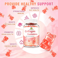 Gummies au collagène enrichies en nutriments avec plusieurs vitamines et biotine pour la santé de la peau et du système immunitaire