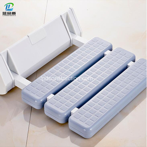 Wall Mounted Light Weight Foldable Chair ABS Bathroom Bath <strong>Shower</strong> Seat - Product Image 1