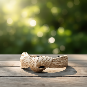 ที่คาดผมหญ้า PP ของแองเจลิน่า ดีไซน์แบบถักเปีย ผูกปม แฟชั่นสำหรับผู้หญิง สไตล์ลำลอง เครื่องประดับทำมือ - Product Image 2