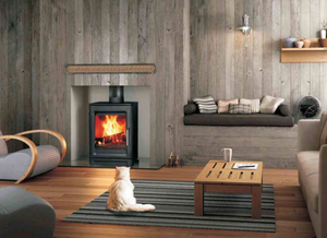 Chimenea de Leña Independiente de Hierro Fundido Serie R con Certificación CE para Sala de Estar, Autocaravanas, Villas y Casas de Huéspedes - Product Image 4