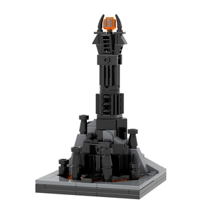 MOC1547 186 Piezas El Anillo <span class=keywords><strong>Barad</strong></span>-Dûr, Bloques de Construcción Creativos MOC, Colección de Películas, Juguetes de Construcción DIY para Niños - Product Image 2