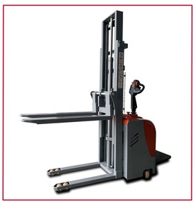 Preço de fábrica Empilhador De Paletes Elétrico Completo 3m 1.5 Ton Capacity Loading Empilhadeira Hidráulica Com Bateria De Carregamento - Product Image 4