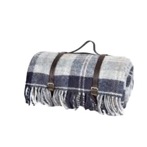 Nouvelle conception de couvertures <span class=keywords><strong>en</strong></span> <span class=keywords><strong>laine</strong></span> moelleuse, personnalisées, super douces, à carreaux pour l'hiver, tissées vintage, unisexes, portables - Product Image 3