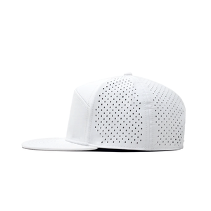 หมวกแก๊ป 7 แผง ปรับขนาดได้ แบบ Snapback หมวกเบสบอล หมวกสั่งทำพิเศษ ลายธงชาติ โลโก้ซิลิโคน หมวกกอล์ฟ ทรงสปอร์ต ปีกแบน ระบายอากาศได้ดี กันน้ำ - Product Image 3