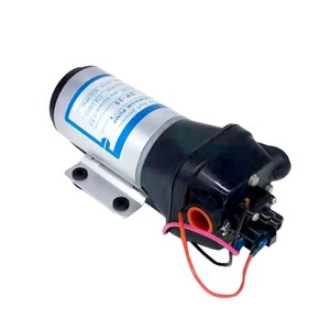Mini pompe à diaphragme électrique 12V DC haute pression auto-amorçante résistante à la corrosion pour l'alimentation en <span class=keywords><strong>eau</strong></span> des camping-cars et les applications à haute température - Product Image 1