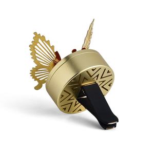 China Style Bee Design Gold Plated Common Size Metal Car <b>Diffuser</b> - Product Image 4