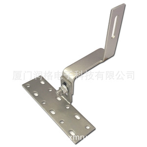 Support de montage solaire en acier inoxydable réglable pour toit avec traitement par sablage - Product Image 3