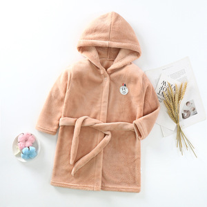 Unisex Multi-colore <span class=keywords><strong>accappatoio</strong></span> con cappuccio <span class=keywords><strong>per</strong></span> bambini morbido caldo di flanella <span class=keywords><strong>per</strong></span> bambini <span class=keywords><strong>accappatoio</strong></span> <span class=keywords><strong>per</strong></span> bambina - Product Image 5