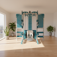 Máquina Smith Comercial con Estructura de Acero de Alta Resistencia, Tecnología de Corte Láser para Gimnasio en Casa/Gimnasio en Garaje