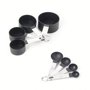 ชุดถ้วยตวงพร้อมถ้วยตวง8ชุดถ้วยตวงทำจากสแตนเลสใช้ในครัวเรือนสินค้าใหม่ - Product Image 4