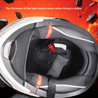Casque de moto modulaire 3C en mousse ABS, double visière relevable, chaud pour l'hiver, anti-buée, unisexe, scooter, intégral, sécurité DOT