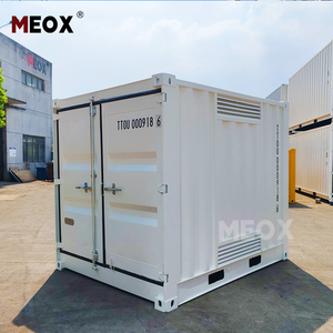 Meox Tùy Chỉnh 8ft 9ft 10ft Side Mở Mini Nguy Hiểm Bunded Tầng Tạm Thời Hóa Chất Hàng Hóa Nguy Hiểm Lưu Trữ Vận Chuyển Container - Product Image 2